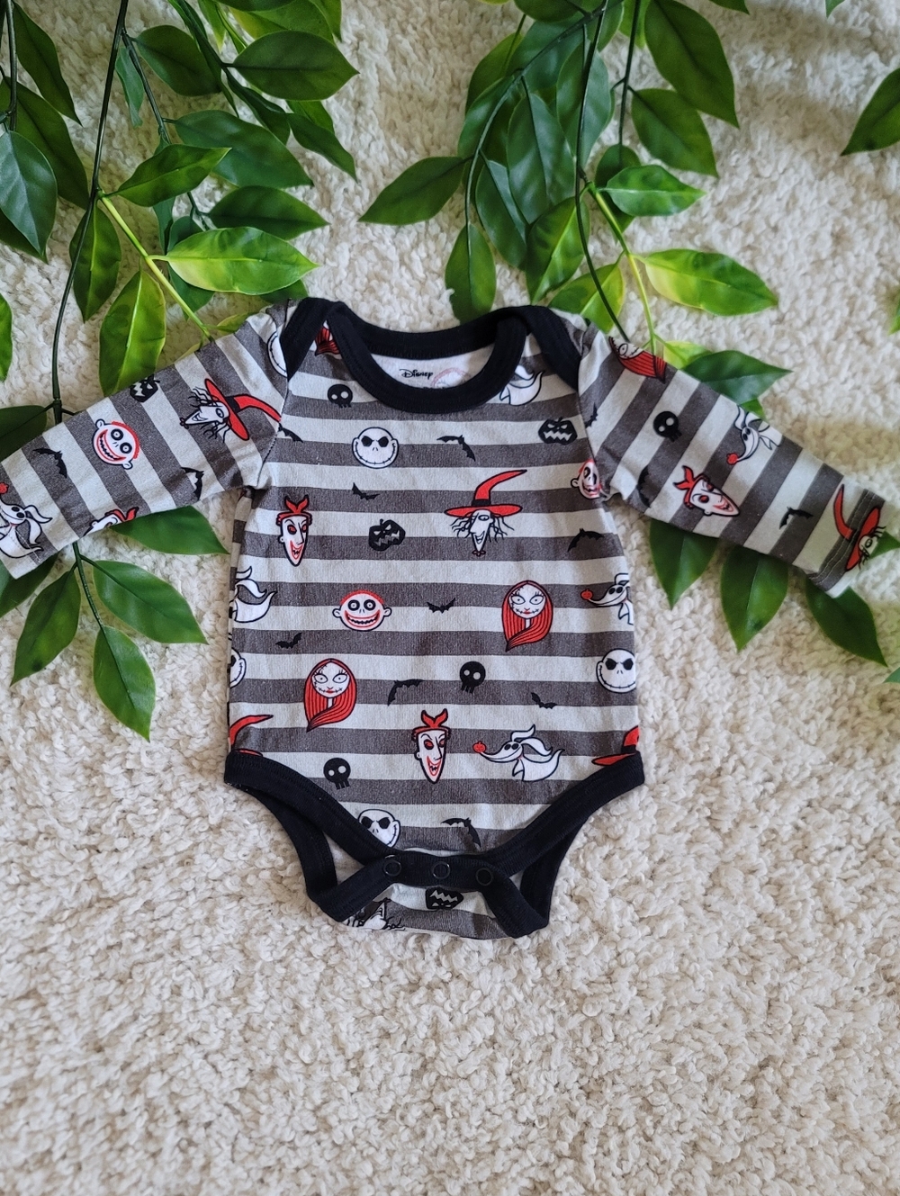 Baby Boy Night Before Christmas Onesie (0-3 Months)